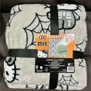 New Viral Grey Hello Kitty Halloween Blanket Queen!